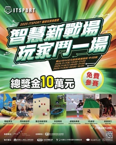 【轉知】2025 ITSPORT 體感玩家挑戰賽圖片