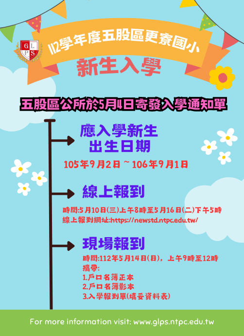 112學年度新生入學公告