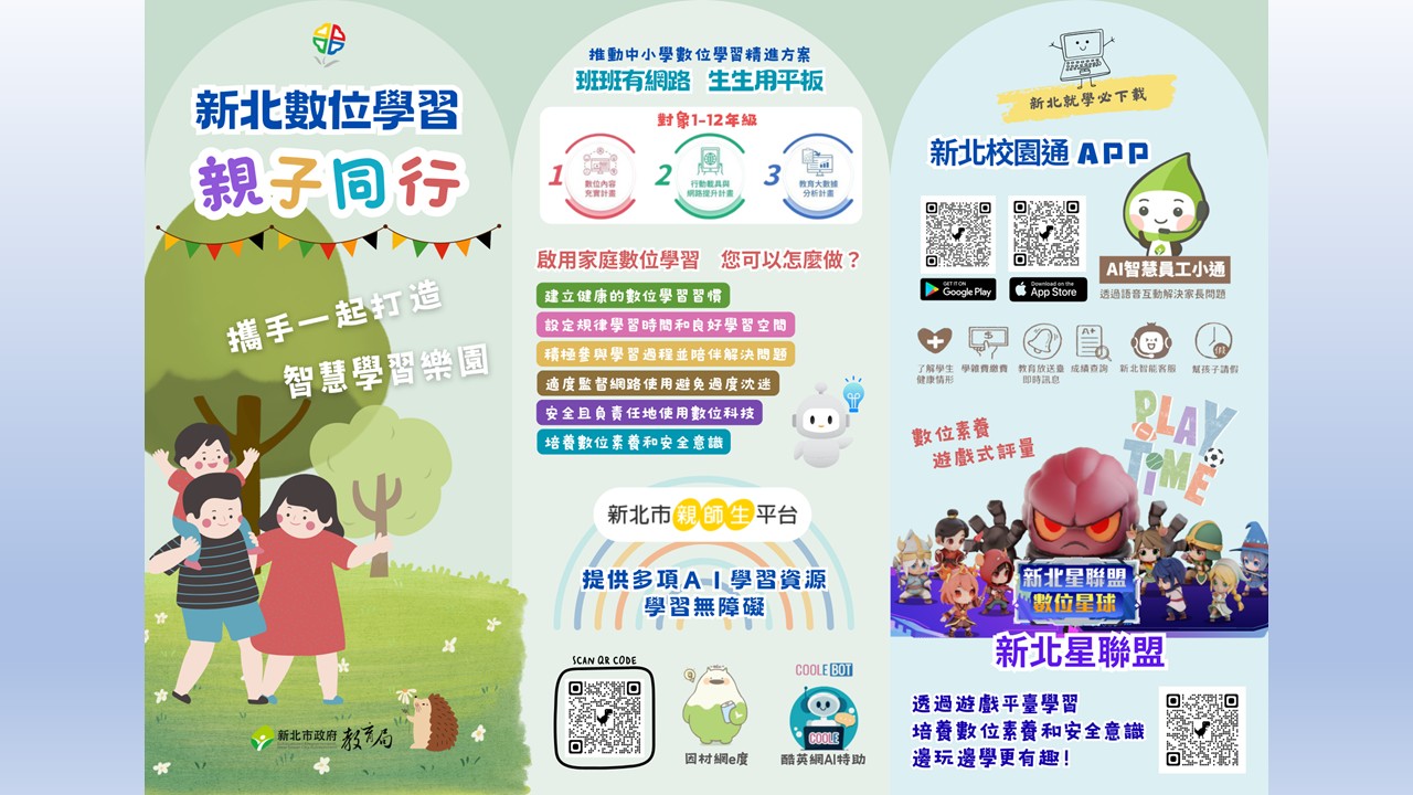 115-1數位學習家長宣導圖卡